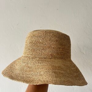 Jenni Kayne Crochet Raffia Sun Hat